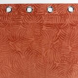 Douceur d intérieur Opečnato oranžna žametna zavesa 140x240 cm Analia – | Shoptok.si