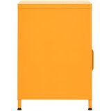  Noćni ormarići 2 kom boja senfa 35 x 35 x 51 cm čelični | shoptok.hr