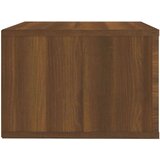  Zidni noćni ormarići 2 kom smeđa boja hrasta 50x36x25 cm | shoptok.hr
