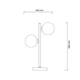 Bb Link Stona lampa 2*G9 Crna/Bakar TALIA 26 | ePonuda.com