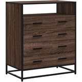 vidaXL Ormar s ladicama smeđi hrast 70x41x83,5 cm izrađeno drvo | shoptok.hr