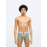 Tommy Hilfiger Underwear Boksarice mornarska / pastelno modra / kaki / bela | Shoptok.si