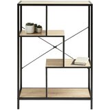 MID.YOU REGAL 80/113/30 cm črna, barve hrasta | Shoptok.si