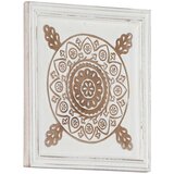  Umjetnički dekor 2 pcs Smeđa i bijela 40 x 40 x 1,5 cm | Eponuda.com