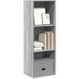 vidaXL Knjižna omara siva sonoma 40x30x114 cm inženirski les Cene