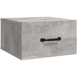 vidaXL Stenska nočna omarica betonsko siva 35x35x20 cm | Shoptok.si
