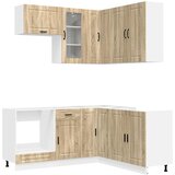  Kuhinjska jedinica PORTO 8 kom. Hrast sonoma Konstruirano drvo | shoptok.hr