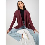 COCO ANGELO Sweater-VI-SW-17308.60P-burgundy | Shoptok.si