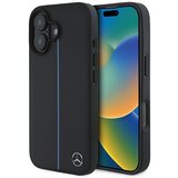 Mercedes-Benz USNJENI OVITEK MERCEDES MB BLUE LINE ZA MAGSAFE ZA IPHONE 16 ČRN, (21898374) | Shoptok.si