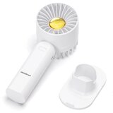 Aigostar Punjivi džepni ventilator 4W/5V 500mAh USB bela | Eponuda.com
