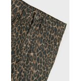 Sinsay Pamučne flare traperice s leopard uzorkom | shoptok.hr
