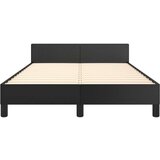  Okvir za krevet s uzglavljem crni 120 x 200 cm od umjetne kože | shoptok.hr