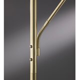 Fischer & Honsel LED zatemnitvena stoječa svetilka v zlati barvi (višina 180 cm) Dent – | Shoptok.si