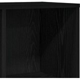  Ormar za knjige crni hrast 98x29x97,5 cm inženjerski drvo | Shoptok.si