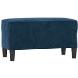  Klop modra 70x35x41 cm žamet, (20955223) | Shoptok.si