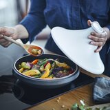 Emile henry Tajine 33cm / 4l / belo/črn / indukcija / keramika, (20456078) | Shoptok.si