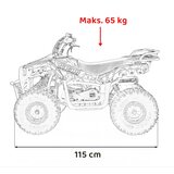 Ramiz Otroški Štirikolesnik SIRIUS 49 CC Oranžna | Shoptok.si