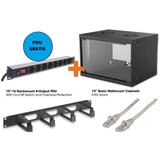 Intellinet 19 Zidni orman 9U560mm+PDU+Panel + Patch cable | ePonuda.com