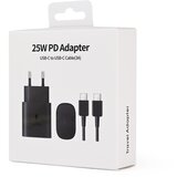  Kućni punjač PD Fast charger 25W za Samsung sa PD Type C kablom CE crni | ePonuda.com