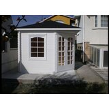 Male kuće Drvena vrtna kuća VICTORIA B 300 × 300 cm sa šindrom | shoptok.hr