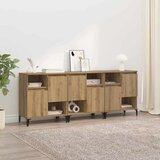  Komode 3 kom. Umjetnički hrast 60 x 35 x 70 cm | shoptok.hr