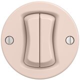  Kliklap - Retro serijski prekidač bez okvira br. 5 staroružičasta | Eponuda.com