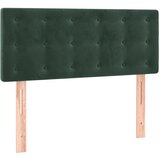 Maison Chic posteljno vzglavje - vzglavna omarica - nočna omarica temno zeleno 100x5x78/88 cm žamet, (21707107) Cene