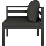  5-dijelna vrtna garnitura s jastucima aluminijska antracit | shoptok.hr