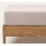 Kave Home Pamučna plahta smeđe-siva s gumom 150x200 cm Simmel – | shoptok.hr