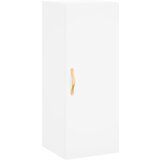 Maison Chic Stenska omarica - Zidna omarica bela 34,5x34x90 cm iu1177, (22062903) Cene