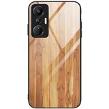 INORCO Za Infinix Hot 20S 4G hrbtišče proti praskam TPU + ovitek za telefon z lesenim vzorcem iz kaljenega stekla, (22036581) Cene