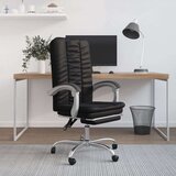  Uredski naslonjač od umjetne kože crni | shoptok.hr