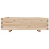  Vrtno cvetlično korito 90x90x26,5 cm trdna borovina | Shoptok.si