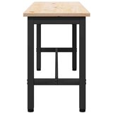  Jedilna klop Naravna 100 x 32,5 x 49 cm Masiven borov les, (5000160676) | Shoptok.si