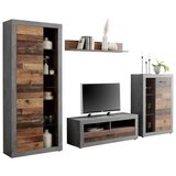 Time dnevni regal, antracit, rjava | Shoptok.si