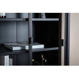 Venture Home vitrina Misha 35 × 150 × 75 cm, crna | shoptok.hr