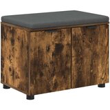  Klupa za hodnik s jastukom Dimljeni Hrast 60 x 38 x 46 cm | Eponuda.ba