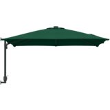 vidaXL Suncobran za dvorište Zeleni Poliester 300 cm x 300 cm Sklopivi | shoptok.hr