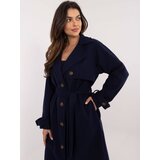Och Bella Coat-TW-PL-BI-2209.71P-navy blue Cijene