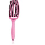Olivia Garden Fingerbrush Boar & Nylon krtača za lase z najlonskimi in prašičjimi ščetinami Celestial Pink 1 kos u
