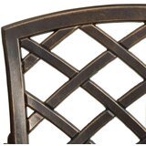  3-dijelni bistro set od lijevanog aluminija brončani | shoptok.hr