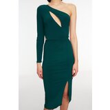 Trendyol Emerald Green Collar Detailed Dress | shoptok.hr