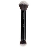 Brushworks duo četkica za nanošenje pudera i blendovanje no. 6