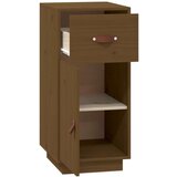  Komoda smeđa boja meda 34 x 40 x 75 cm od masivne borovine | shoptok.hr