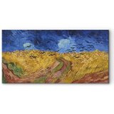 Slika - Vincent van Gogh – Wheatfield With Crows 60x30 Premium Print | shoptok.hr