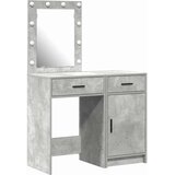  Toaletni stol 2 kom. Siva 50 x 41 x 135 cm Konstruirano drvo | shoptok.hr