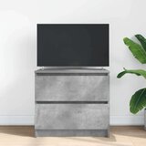 TV ormarić boja betona 60x35x54 cm od konstruiranog drva | shoptok.hr