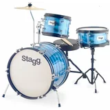 Stagg Tim Jr 3/16B Otroški bobni Modra Modra
