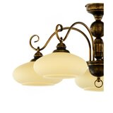 Brilagi Plafonski luster MOLLERO 5xE27/15W/230V prečnik 84 cm bronza/patina | Eponuda.com
