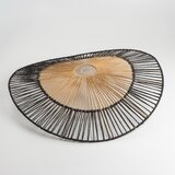  Brilagi - LED luster na sajli CERIA BOHO 1xE27/40W/230V prečnik 80 cm crna/smeđa | Eponuda.com